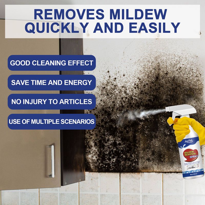 Removedor de moho en el techo, limpieza de paredes de azulejos de baño, spray quitamanchas de moho multifuncional_voghion.com