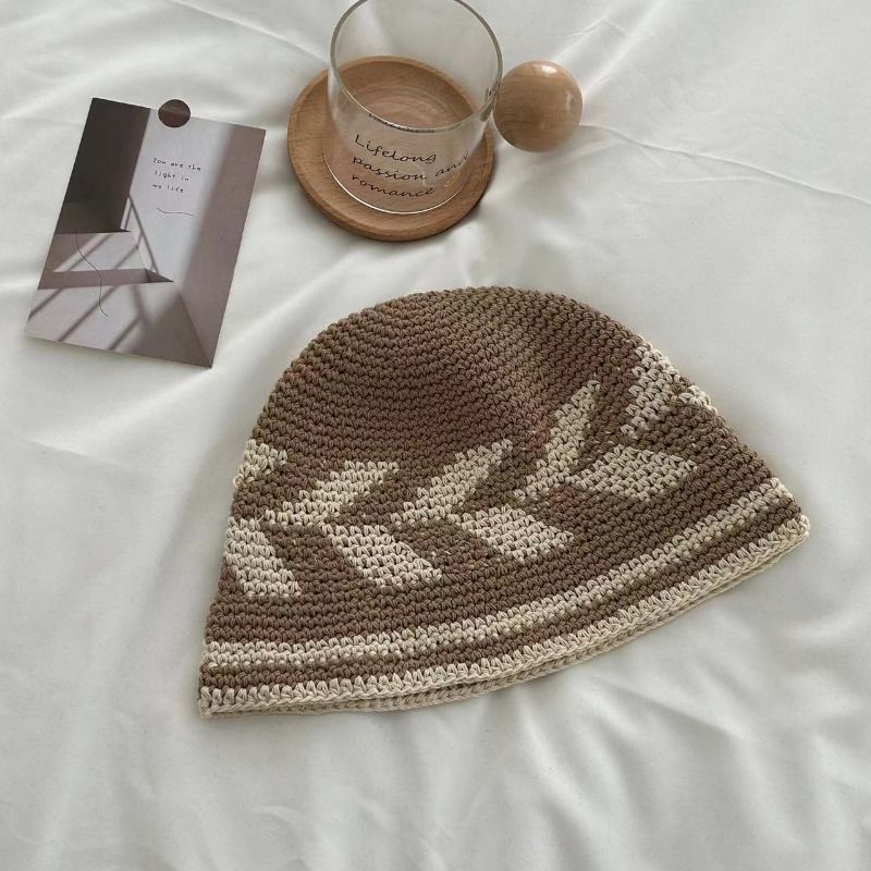 Mode Ins Haruku Stijl Contrasterende Kleur Gebreide Emmerhoeden voor Mannen Lente en Herfst Straatmode Retro Pullover Dames_voghion.com