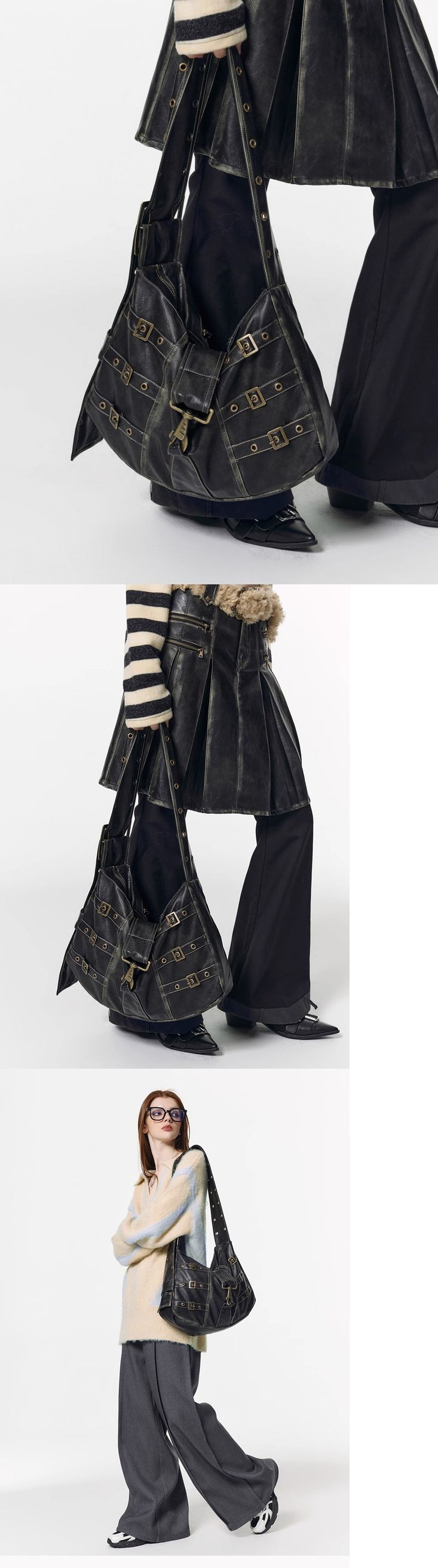 Niche Design 2025 Super Cool Spring And Summer New High-end Wide Strap Commuter Women's Large-capacity Single Shoulder Crossbody Bag Fashionable Daily_voghion.com