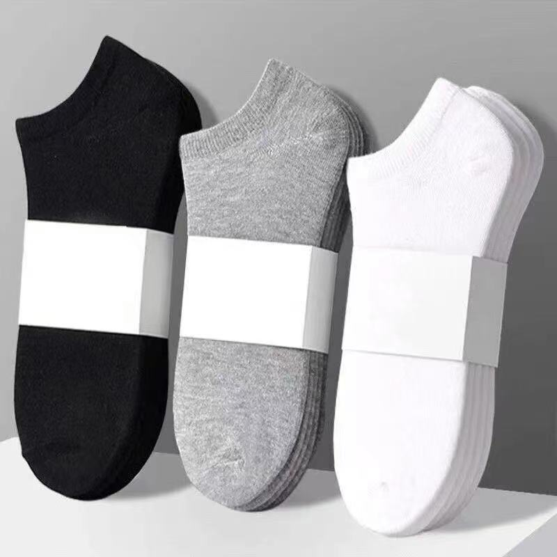 2025d Women Spring Summer New For Men Thin Boat Invisible Solid Color Low Cut Sports Sweat-Absorbing Breathable Low-Cut Socks_voghion.com