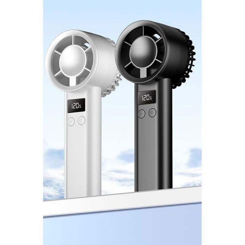 Mini 120 Geschwindigkeiten USB wiederaufladbarer tragbarer kleiner leiser Handventilator für den Außenbereich_voghion.com