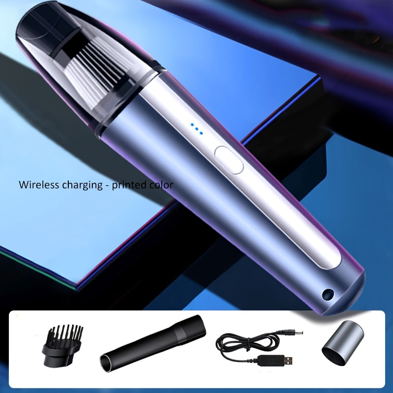 Vacuum Cleaner Cordless Handheld Wet Dry Use Hand Held Vacuuming LED Light Handheld Vacuums For Home Car Office_voghion.com
