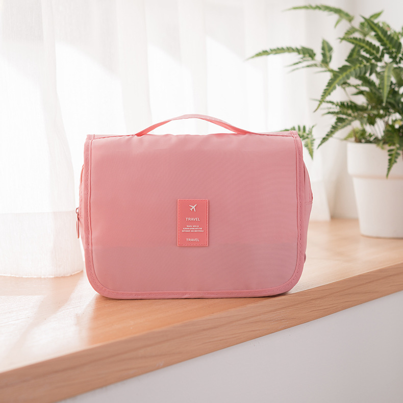 Women's Bags Folding Travel Cosmetic Bag Outdoor Storage Bag Large Capacity Portable Hanging Hook Toiletry Bag_voghion.com