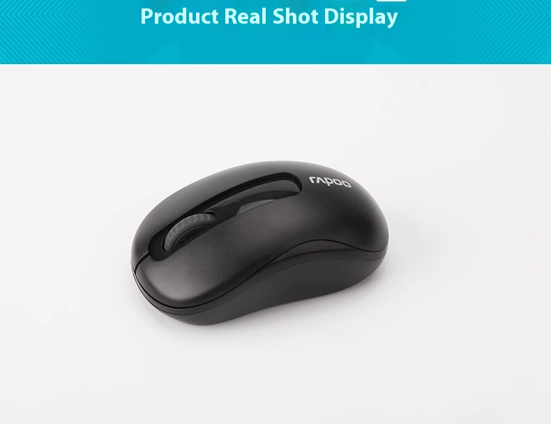 M10 Kabellose Maus – Kompakte 2,4G Silent Click Maus für PC/Laptop, 3 einstellbare DPI, Plug & Play_voghion.com