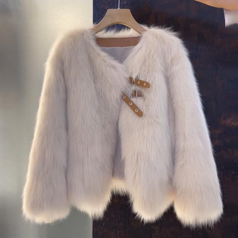 Giacca in similpelle minimalista ed elegante, cappotto lungo oversize da donna, colori cacao e latte, capospalla elegante_voghion.com