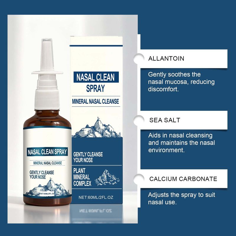 Spray detergente nutriente quotidiano per il comfort del naso Gentle Ingredients_voghion.com