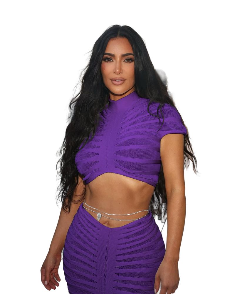 Abbigliamento da donna Abito da discoteca sexy in maglia trasparente da donna con gonna a vita bassa_voghion.com