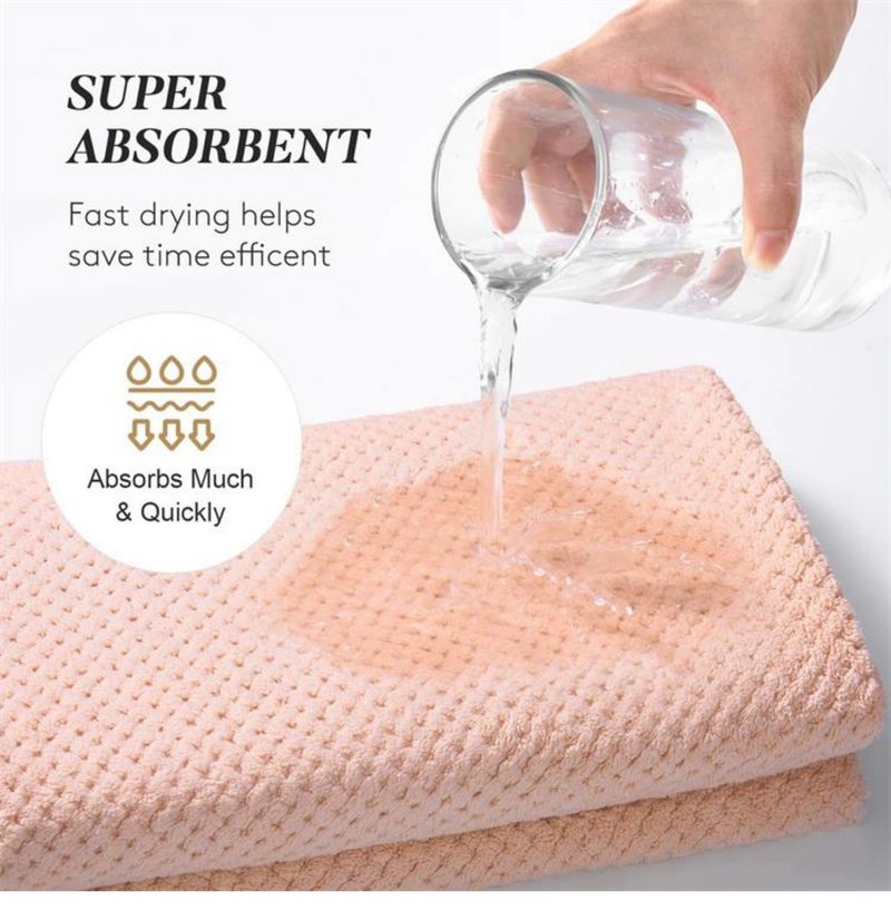 Kuru Saç Başlığı Kadın Genişletilmiş Türban Banyo Havlusu Ca Emici Havlu Kuru Saç Havlusu_voghion.com