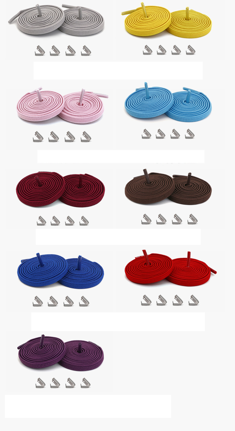 Piccole scarpe bianche gratis fibbia piatta elastica elastica da uomo e da donna lacci fissi all'ingrosso pigri lacci per bambini gratis_voghion.com