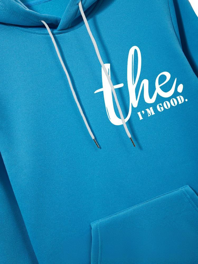 Conjunto de sudadera y jogger estampado para hombre, chándal de invierno con forro polar grueso, ropa deportiva informal de dos piezas_voghion.com