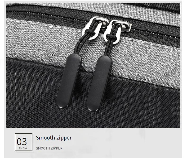 3-in-1 wasserabweisendes Oxford-Rucksack-Set für Damen und Herren – Business- und Reise-Laptoptasche mit USB-Anschluss, 14-Zoll-Fach, robust und geräumig_voghion.com