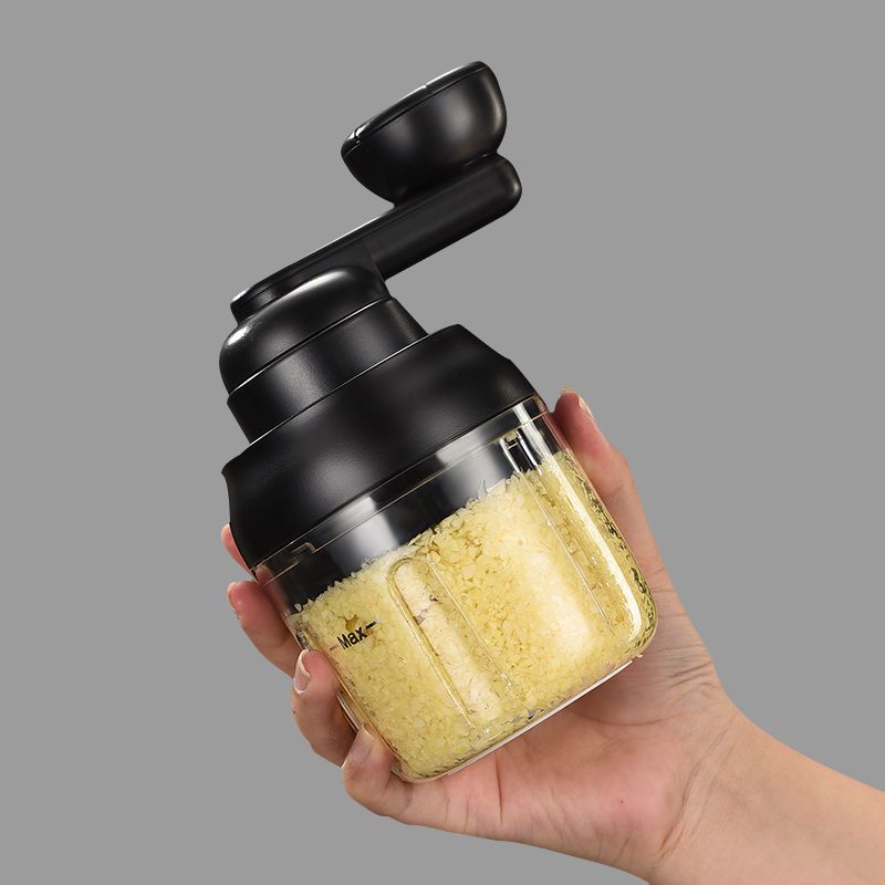 Hand-Cranked Masher Meat Grinder Small Household Manual Chopper Electric Beater Pulverizer Garlic Crusher_voghion.com