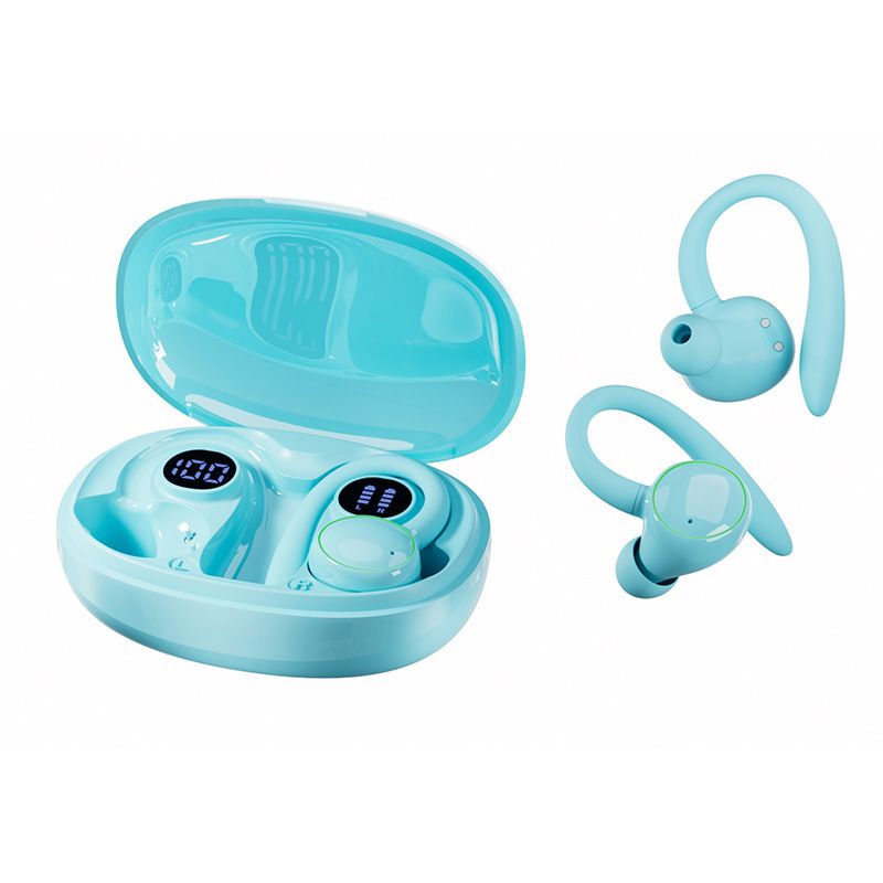 Auriculares deportivos Bluetooth 5.3 Dual Mark con reducción de ruido, resistentes al agua y con cancelación de ruido para fitness_voghion.com