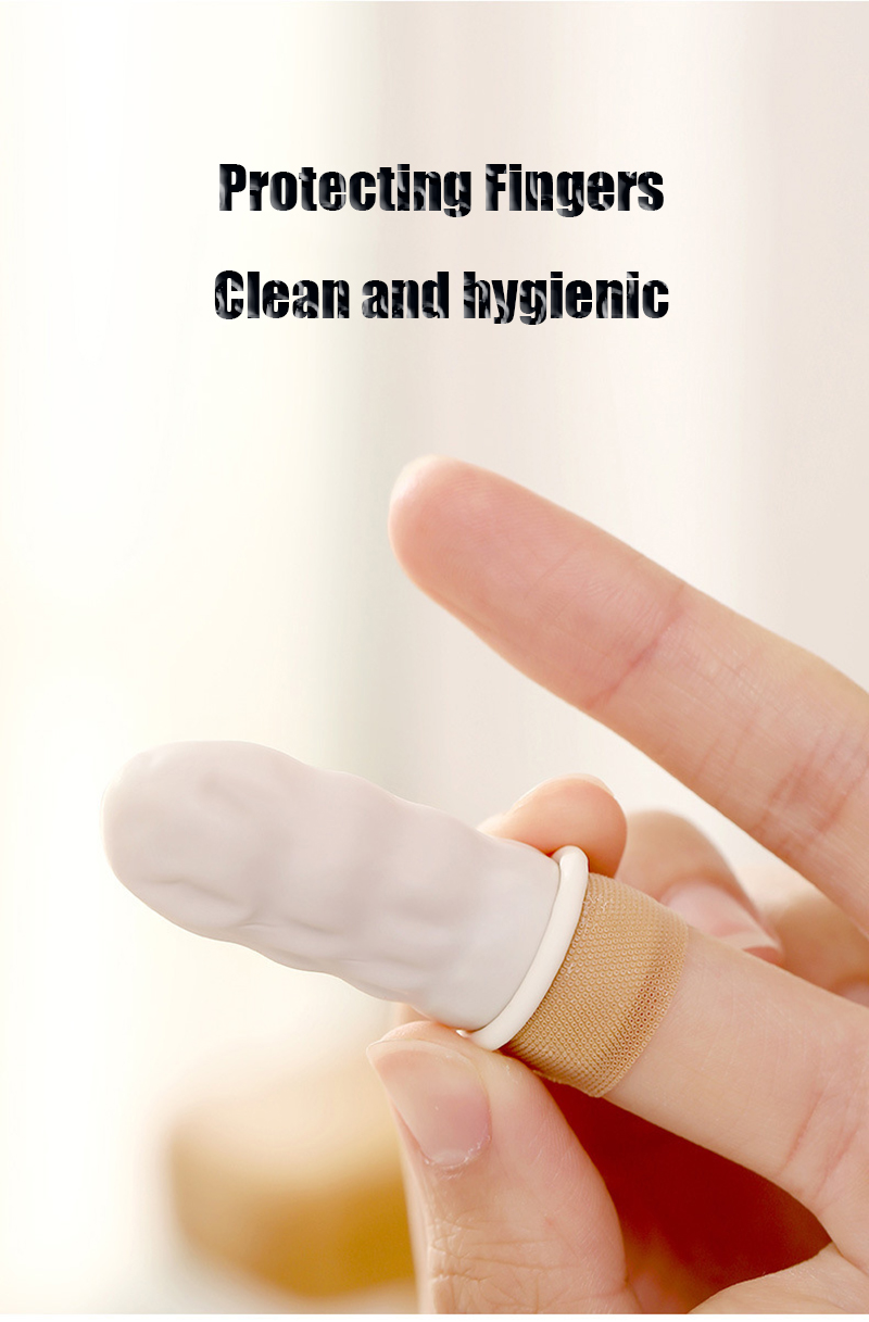 Doigt 100 pièces manches jetables Clitoris stimuler manchon G Point Massage réutilisable préservatif jouets sexuels pour W_voghion.com