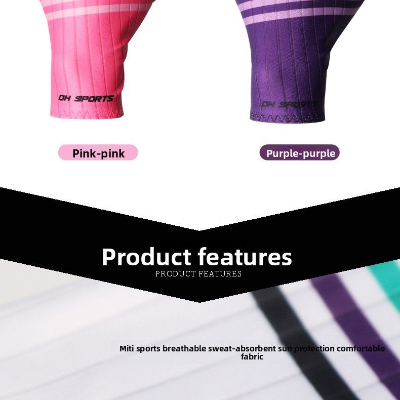 DH Cycling Half Summer New Bicycle Sports Short Finger Gloves Breathable Fishing Fitness Outdoor_voghion.com