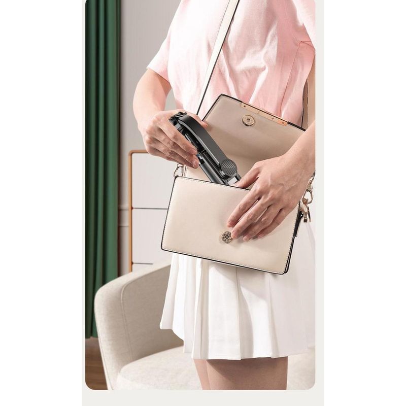 Kafeile Selfie Stick Multifunzionale Treppiede Bluetooth Portatile Supporto per Telefono con Streaming Live a 360 Gradi Foto Artefatto_voghion.com