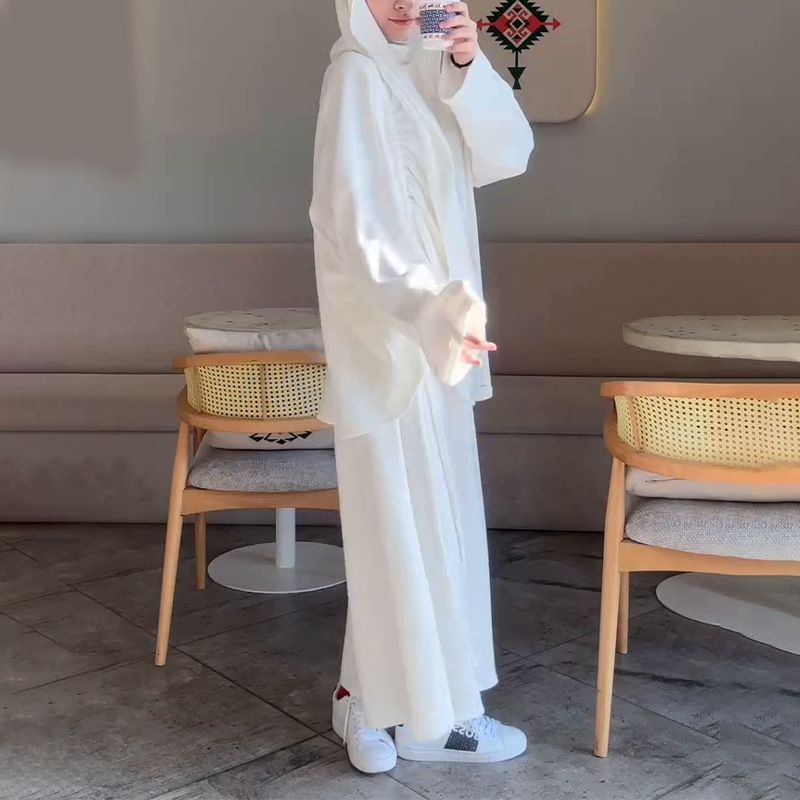 Women's Clothing Spring New Loose And Comfortable All Match Solid Color Skirt Suit_voghion.com