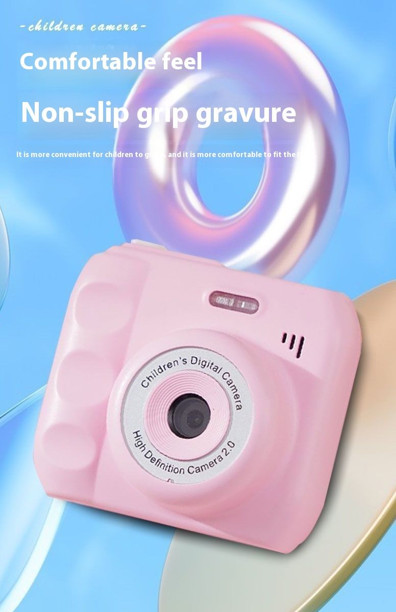 Xiaomi Youpin HD Cute Dual Digital Polaroid Student Campus Puede tomar fotografías y transferirlas a la cámara móvil_voghion.com