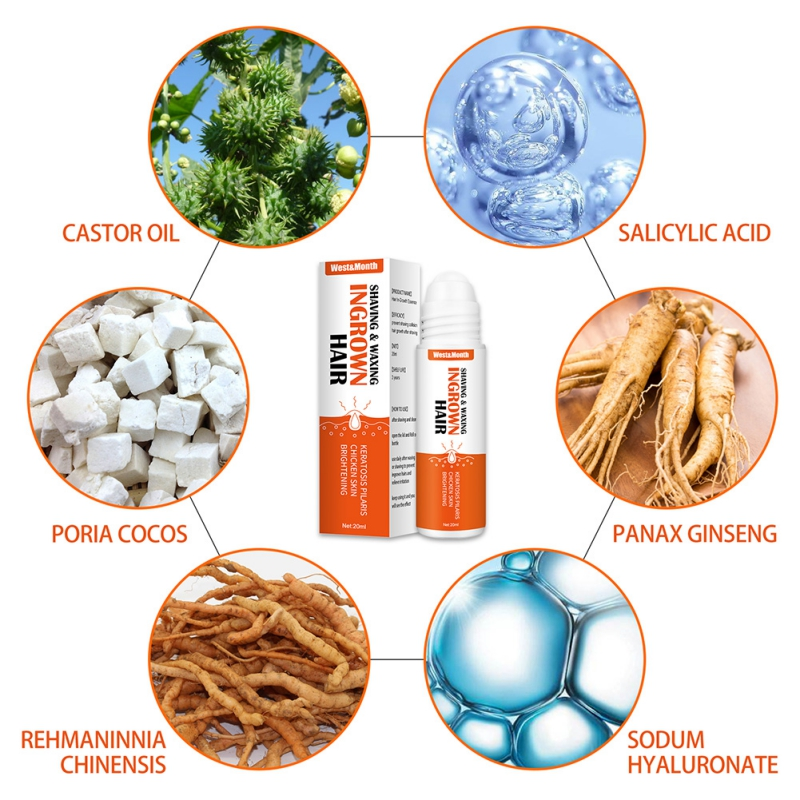 20ml Soluție ser reparator după ras Calmează epilarea cu ceară Păr crescut sub piele Reduce roșeața pielii Previne iritațiile de la ras Frumusețe și sănătate Sigură_voghion.com