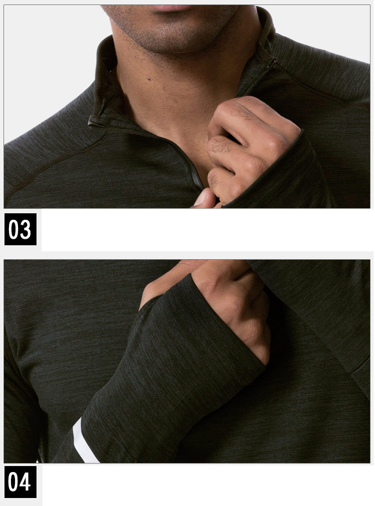 Man's clothing Sports fitness wear for men long sleeve loose outdoor running quick drying T-shirt top basketball training sportswear_voghion.com