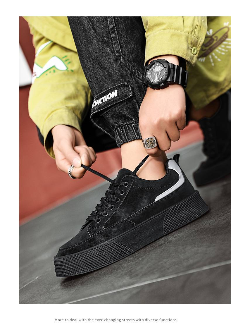 Herrenschuhe Frühjahr 2024 neue Arbeitsschutzschuhe Herren-Arbeitsschuhe rutschfeste Brettschuhe Trend alle Sport-Freizeitschuhe_voghion.com