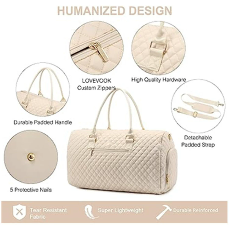 Reisetaschen für Herren und Damen, Gepäcktaschen mit großem Fassungsvermögen, Sport- und Fitnesstaschen mit Toilettenartikeln, Schuhfächern, Einzelschultertaschen_voghion.com
