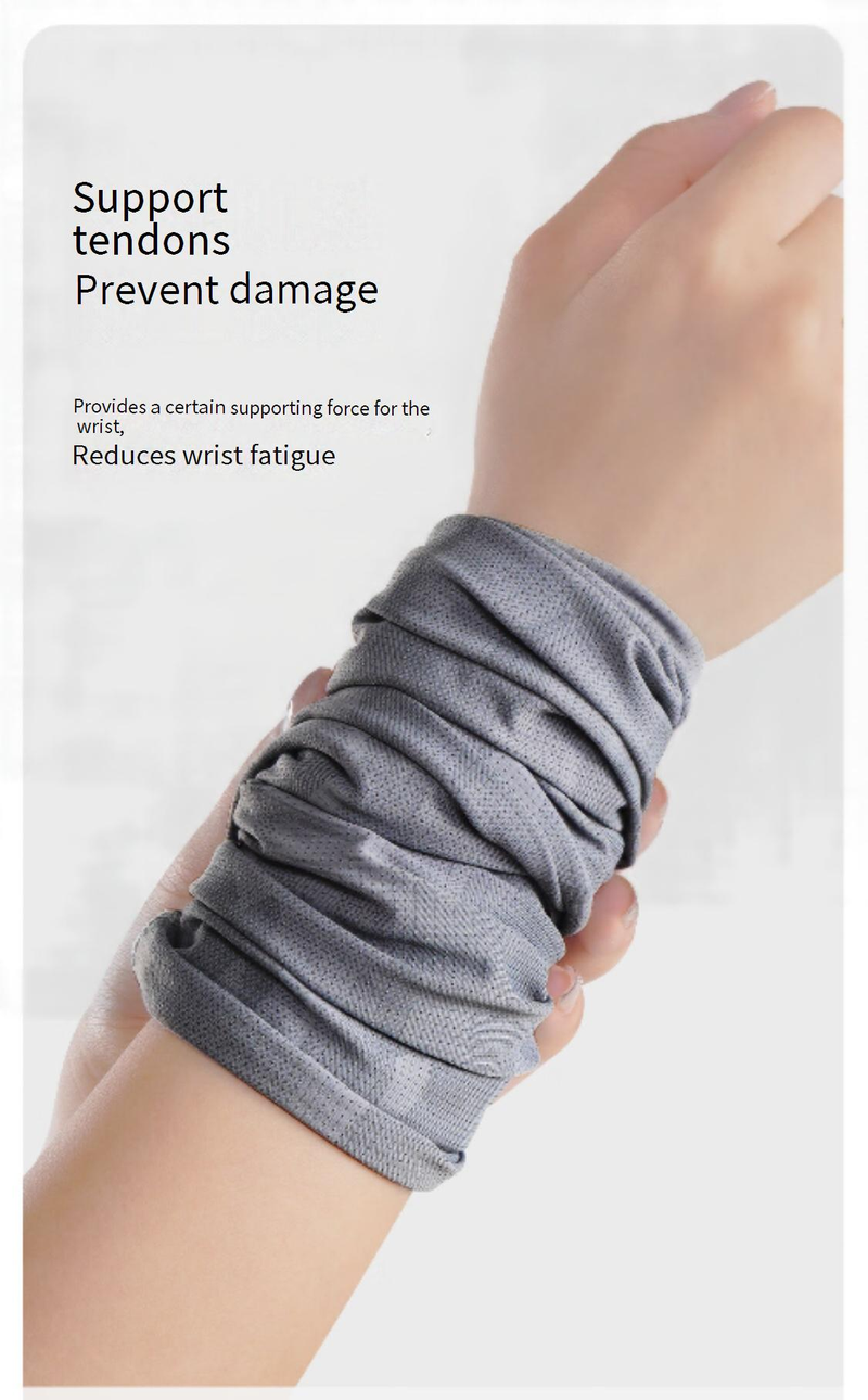 Cooling & Quick-Dry Sports Wristband – Sweat-Absorbing & Non-Slip For Men & Women – Perfect For Tennis, Basketball, Gym & Outdoor Activities_voghion.com