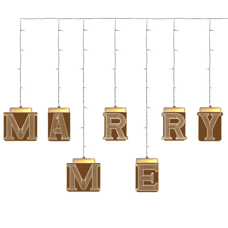 Guirnalda de luces LED decorativas con forma de estrella y control remoto: 6 luces estrelladas de colores para Navidad, dormitorio, cafetería y decoración de fiestas._voghion.com