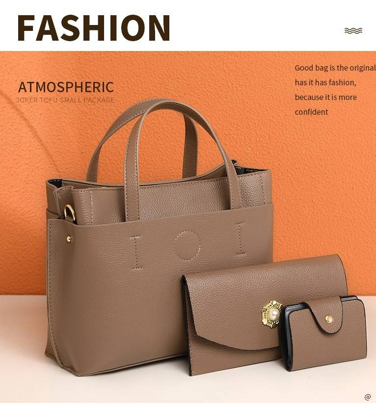 Stylish Large Capacity Women's Shoulder Bag - Versatile PU Crossbody Purse For Work & Daily Use, Multiple Pockets, Soft & Durable_voghion.com