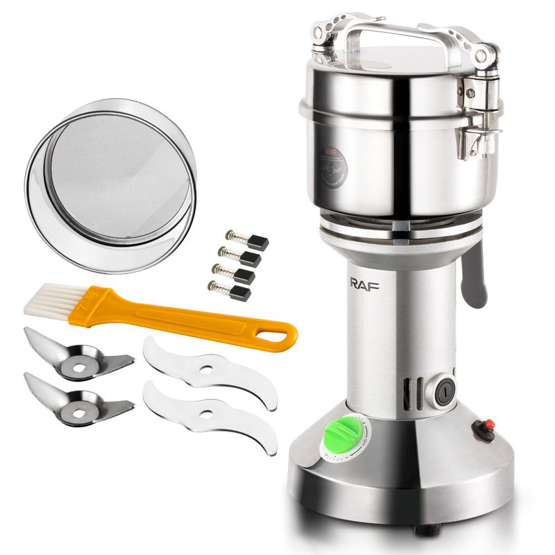 RAF EU Standard Household Commercial Electric Grinder For Grains, Herbs, And Coffee_voghion.com