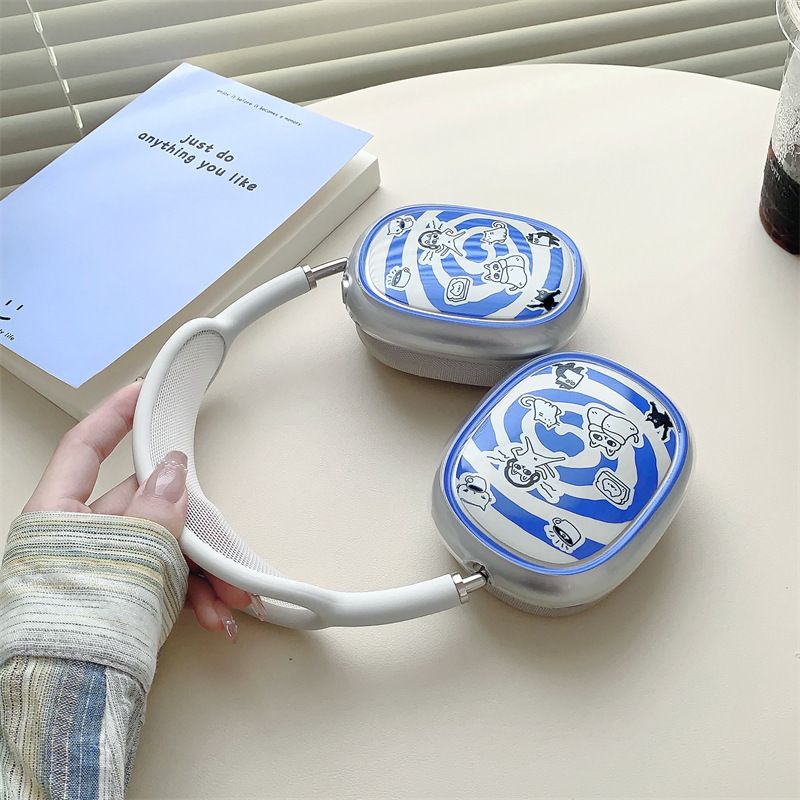 Teljes képernyős kisállat Airpods Max fejhallgató Bluetooth TPU fülhallgató tok_voghion.com