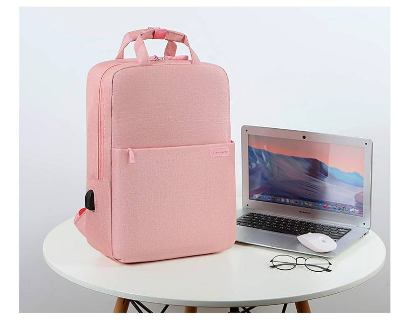 Women's Backpack Men's Business Smart Usb Computer Backpack Shoulder Travel Bag Backpack_voghion.com