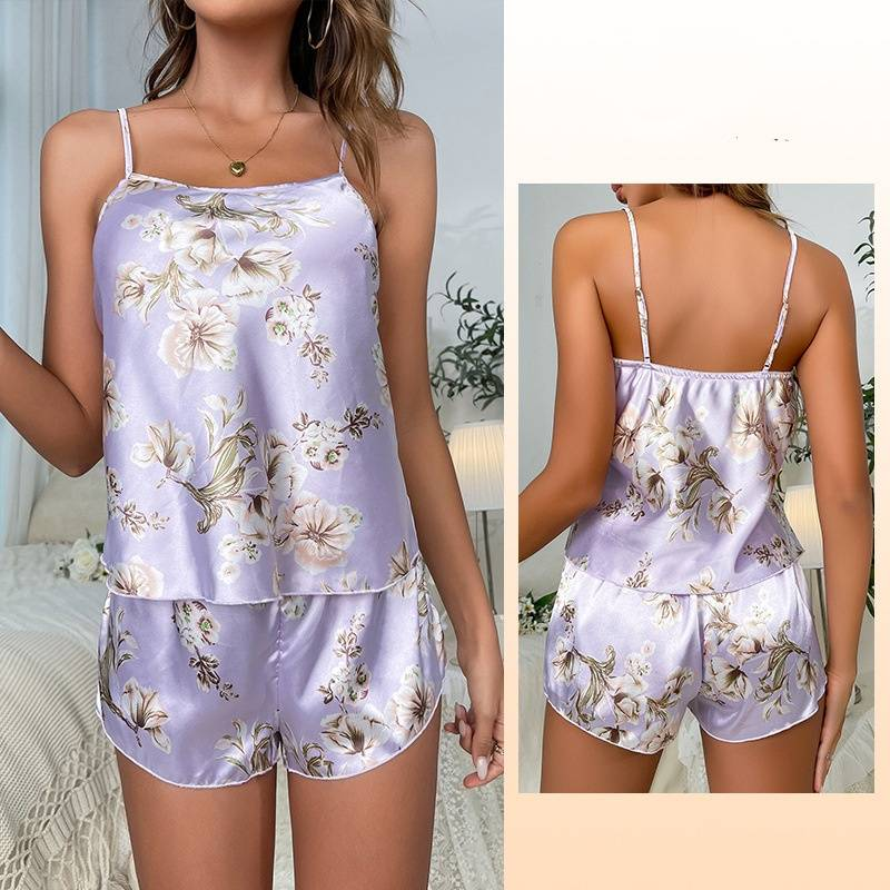 Women's Sleepwears Autumn Women's Pajamas Sexy Home Clothes Two Piece Suits Multiple Colors Optional_voghion.com