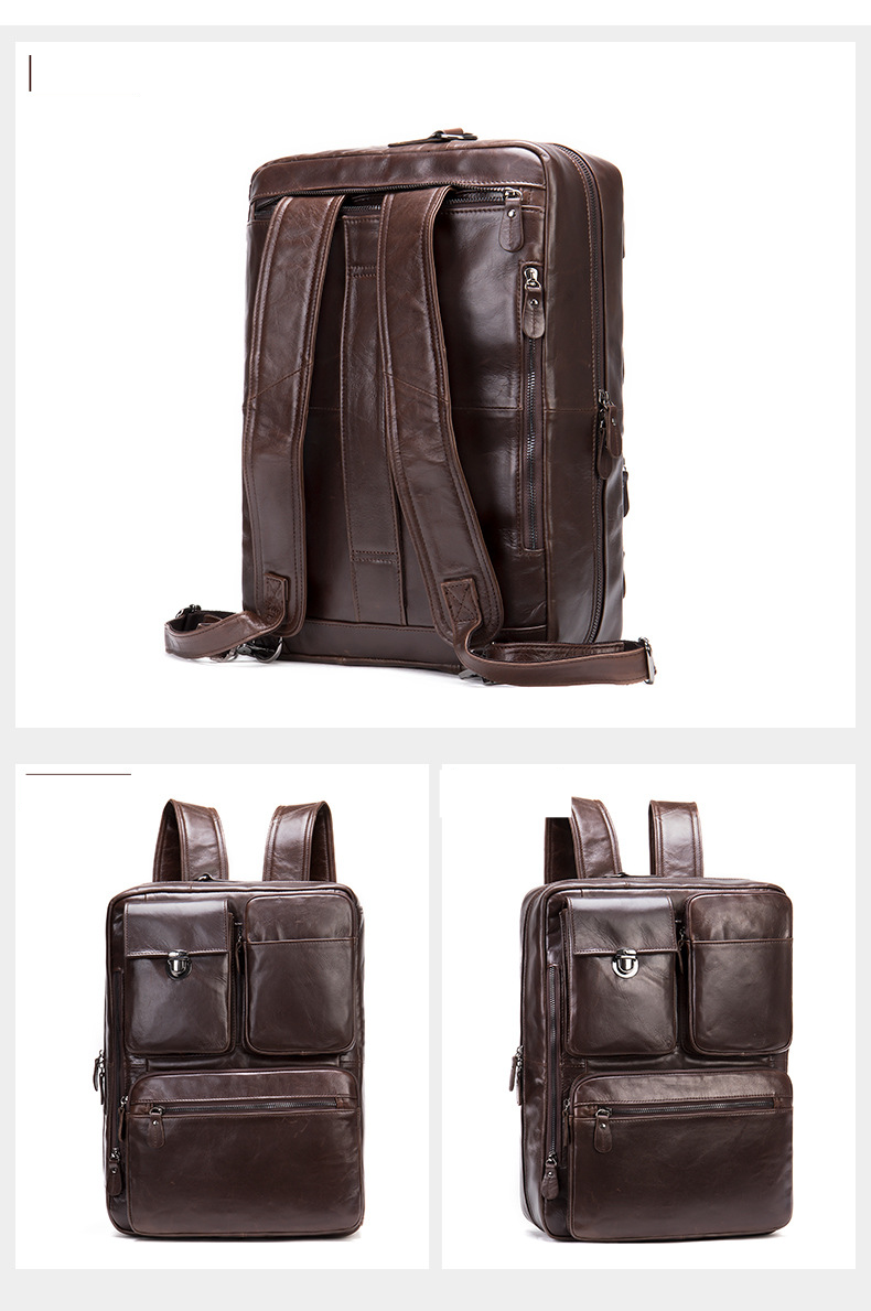 Maletín de negocios para hombre Marute, nuevo maletín de cuero de vaca para hombre, de 16 pulgadas, multifuncional, para ordenador de negocios, bolso de mano de cuero de vaca para hombre._voghion.com
