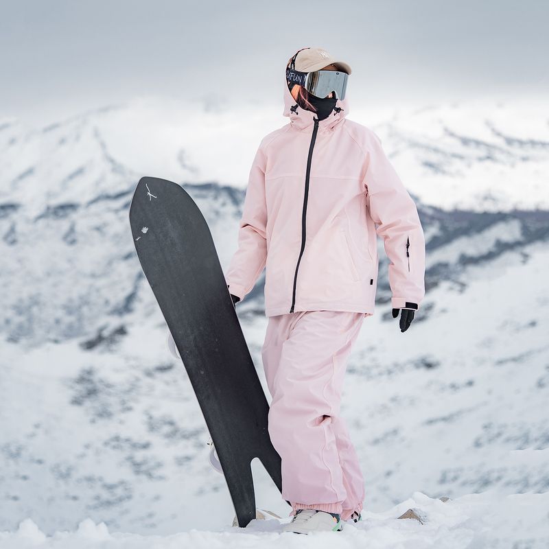 Completo invernale da esterno taglie forti, pantaloni da snowboard per coppie, per donne e uomini_voghion.com