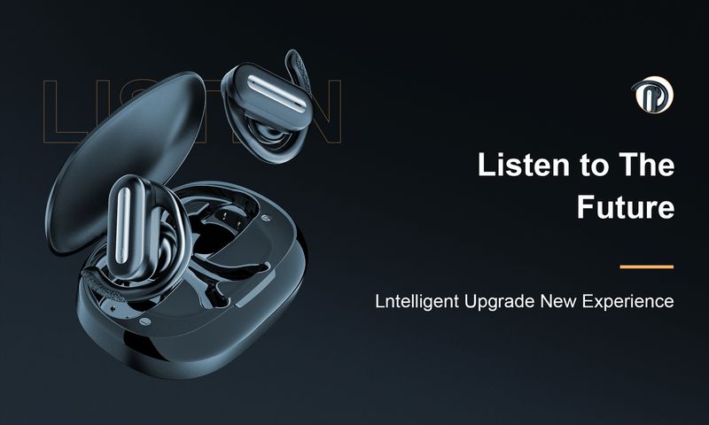 SP36 Over-Ear Hook-Type Bluetooth Earbuds With 5.4 Bluetooth, ENC Noise Cancellation, Rotatable Design & Ultra Long Battery Life - Sports Headphones W_voghion.com
