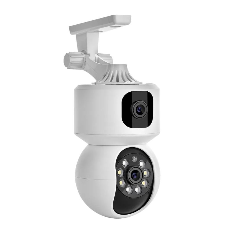 Yoosee Dual Lens WIFI 4MP CCTV Security Protection Smart Home Wireless Indoor MINI Camera Color Night Vision_voghion.com