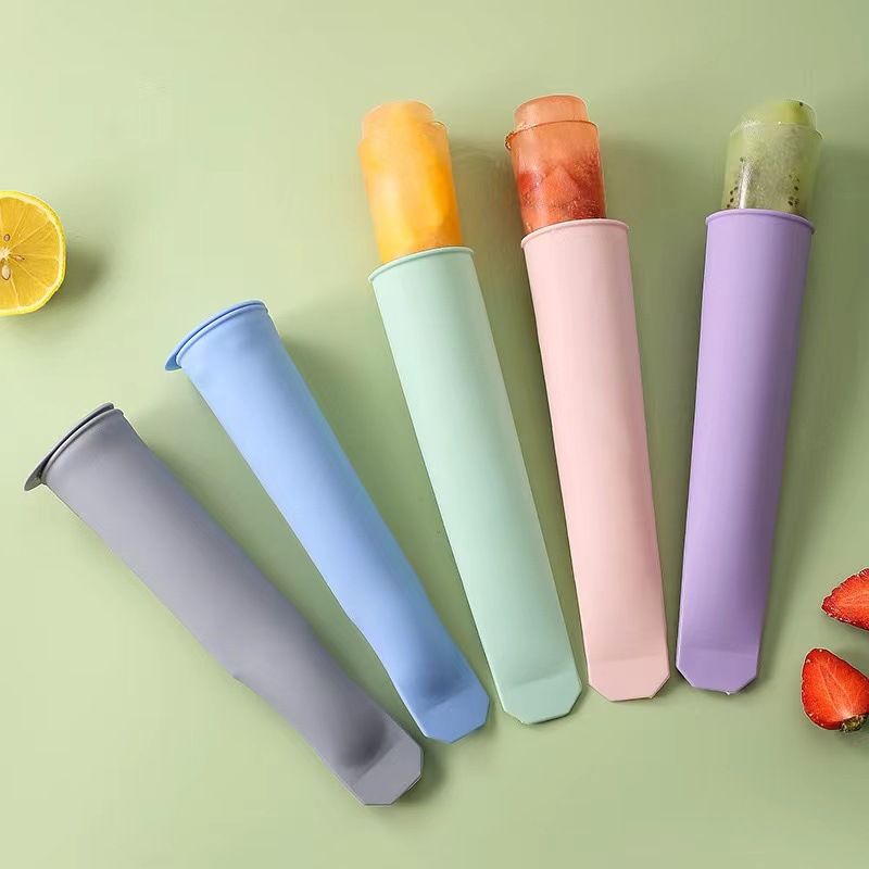 Household Silicone Cube Making Food Popsicle Homemade Ice Cream Mold_voghion.com