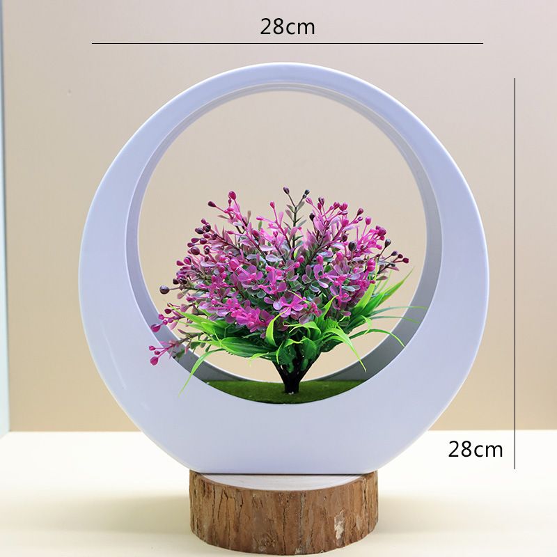 Wohnmöbel Simulation Grünpflanzen Kunststoff Kunstblumen kreative Bonsai Desktop Ornamente Blume Simulation Pflanzen_voghion.com