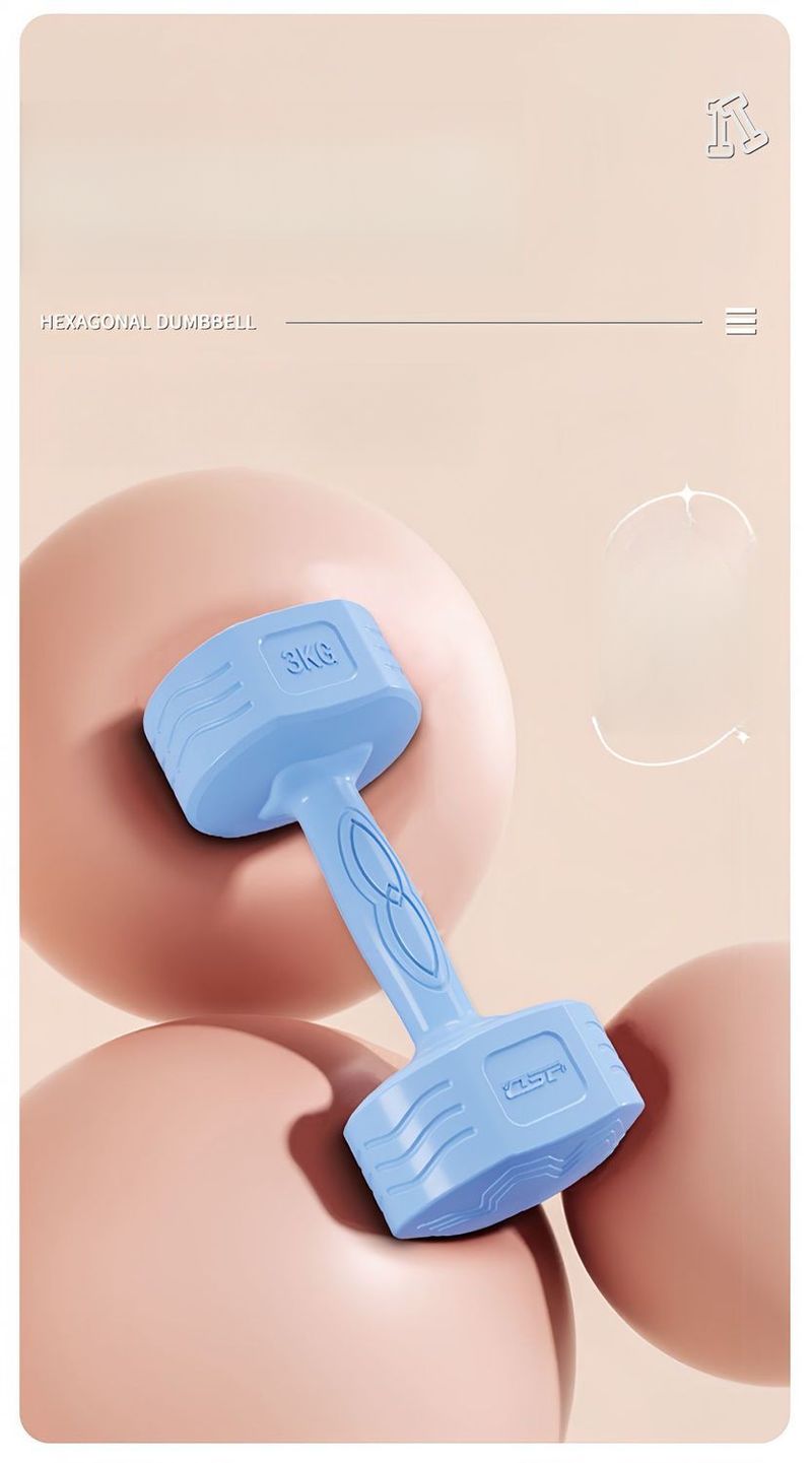 New Wom Fitness Home Exercise Eco-fridly Childr's Yoga Kettlebell Style Weight Loss Small Colorful Dumbbells For_voghion.com