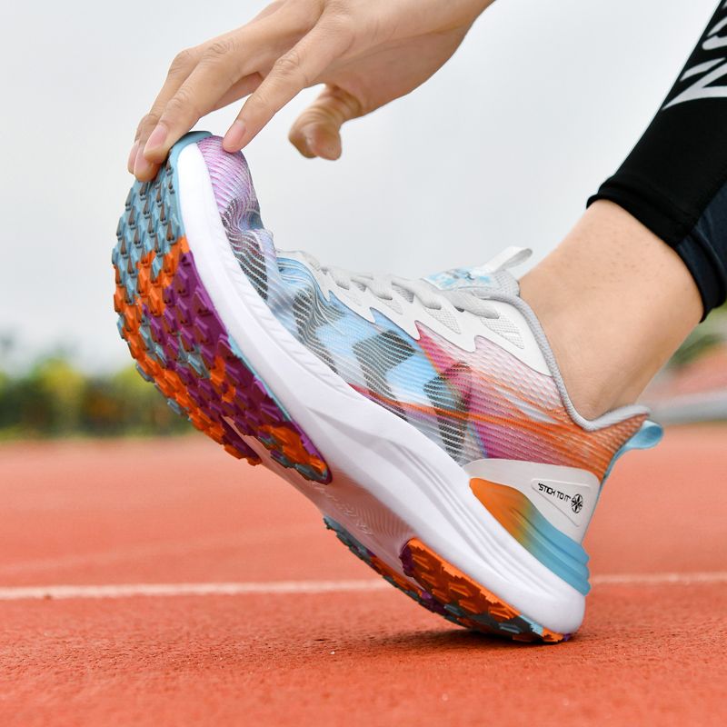 cushioning Rebound Running Shoes Men's Non-slip, Wear-resistant, Breathable And Comfortable Sports Shoes Men's Shoes_voghion.com