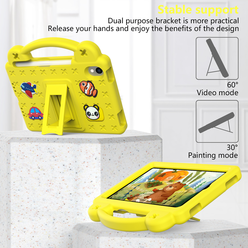 Pouzdro pro iPad Mini 6 8,3 palce 2021, bezpečné pro děti, EVA, stojánek na tablet, kryt pro iPad Mini 6 5 4 3 2 1 mini6 mini5 mini4 mini3 #S_voghion.com
