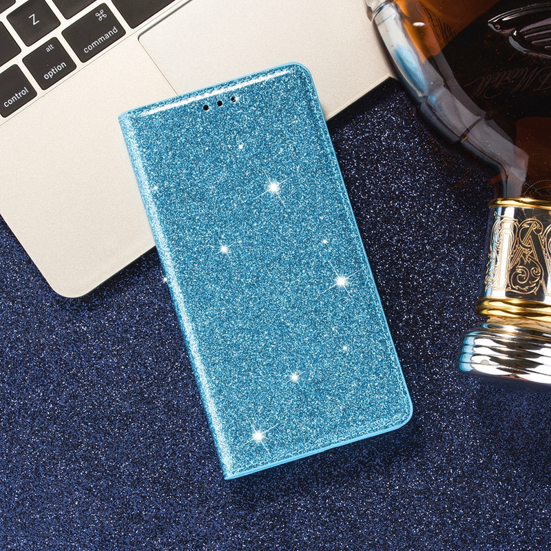 Lommebok glitterveske til Samsung Galaxy S21 Ultra S21 FE S20 FE S10 Plus A03S A12 A13 A21S A22 A31_voghion.com