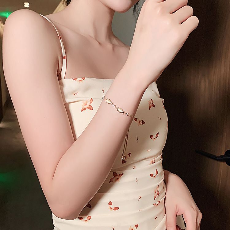 Pulsera de pez de ópalo Dongdaemun de Corea del Sur, pulsera de moda con diseño de moda simple_voghion.com