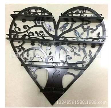 Wrought Iron Nail Polish Shelf Nail Art Shop Shelf Cosmetic Shop Storage Rack Display Rack Wall Hanger Perfume Rack Rubber Rack_voghion.com