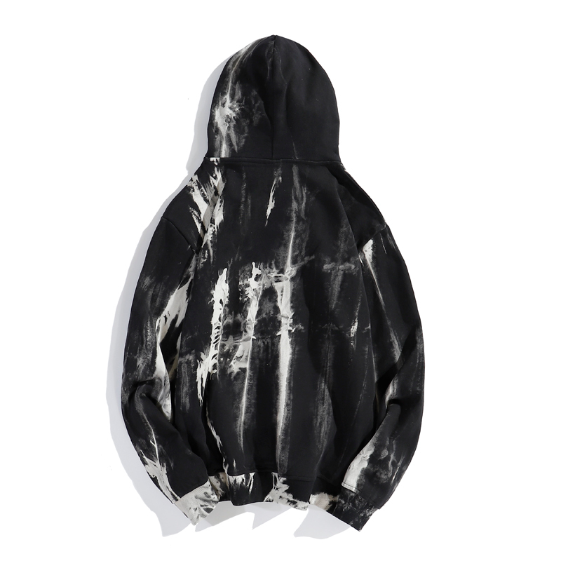 Moda Tie Dye Donna 100% cotone Felpe con cappuccio Tuta Haruku Pullover Felpa con cappuccio da uomo Felpe Donna Abbigliamento Y2K Top_voghion.com