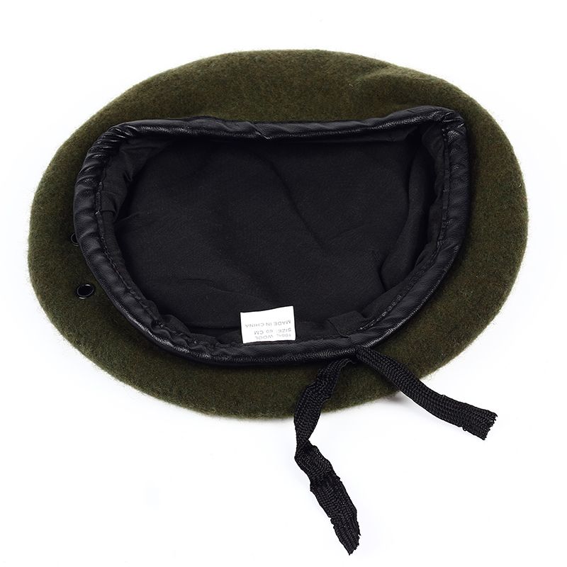 New Arrivals VORON Men and Women Pure Wool Beret Hat For Special Forces Soldiers Death Squads Military Training Camp Hats_voghion.com
