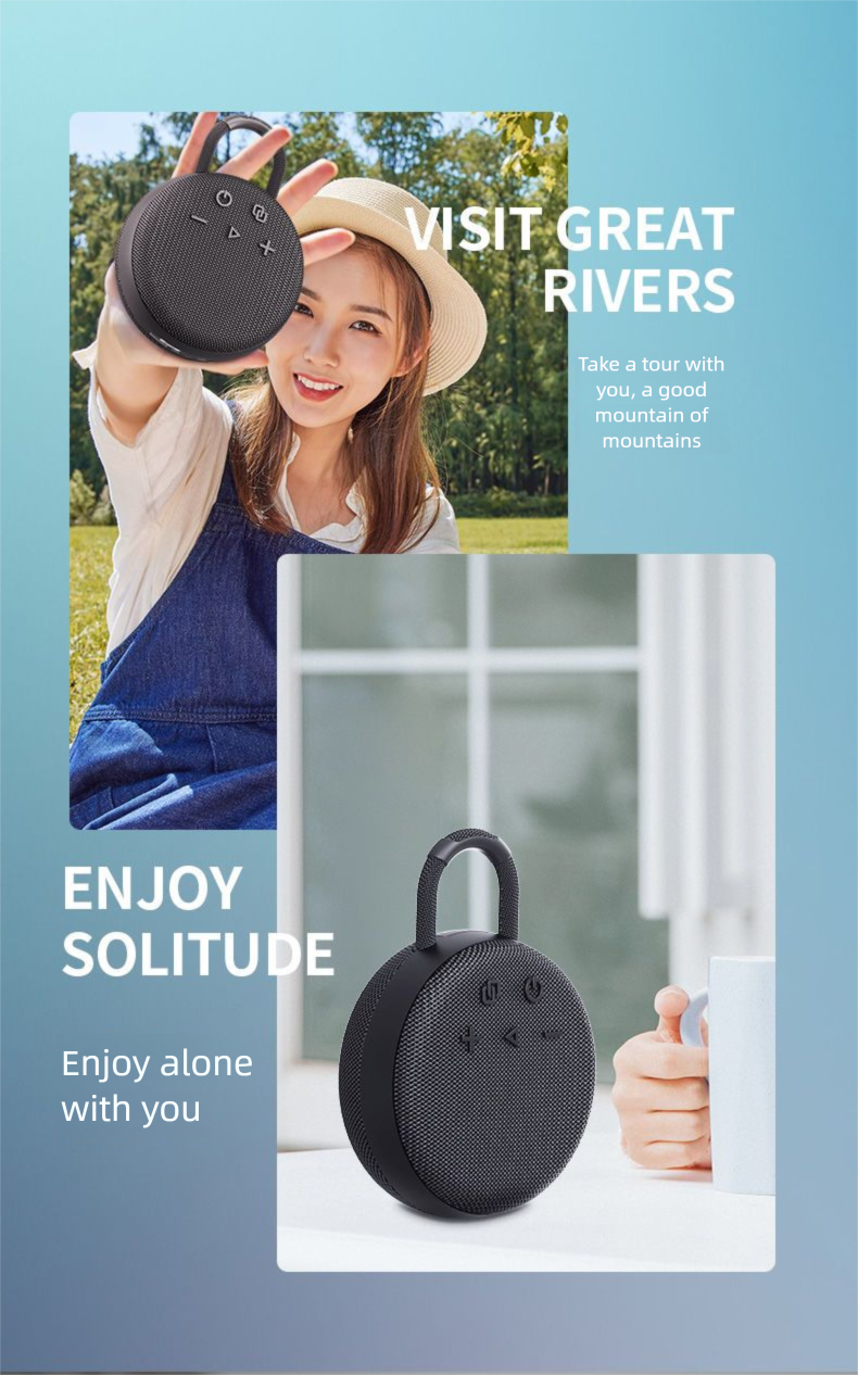 Fanatic Bluetooth Dustproof Waterproof Shockproof Mini Portable Personal Stereo Small Speaker Outdoor Subwoofer_voghion.com