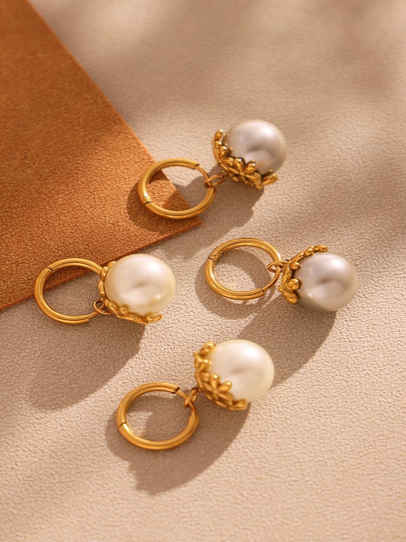 Piccoli orecchini a forma di fiore, fibbie per orecchini semplici e alla moda, orecchini piccoli e raffinati._voghion.com