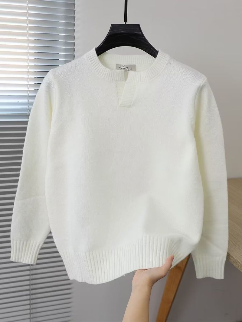 Pull ras du cou léger pour homme, style coréen, tendance, décontracté, polyvalent, pour l'automne et l'hiver_voghion.com